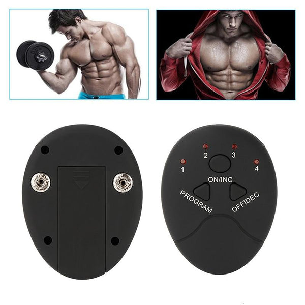 Black Silicone Durable Smart Controller Wireless Fitness Instrument  Muscle Trainer Exercise Sticker Conctroller Gym Accessories