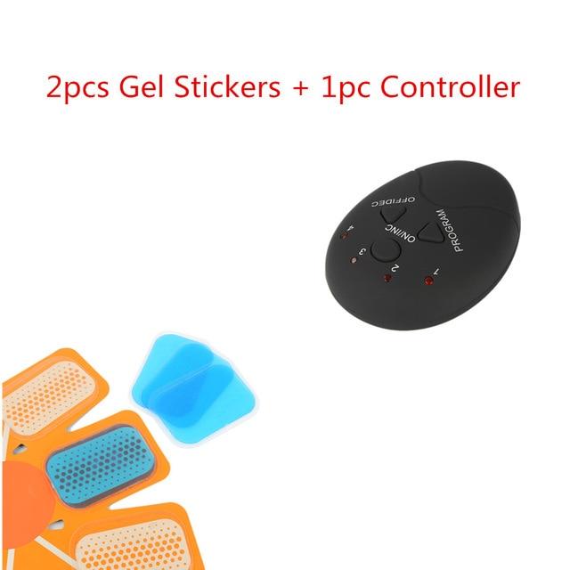 Black Silicone Durable Smart Controller Wireless Fitness Instrument  Muscle Trainer Exercise Sticker Conctroller Gym Accessories