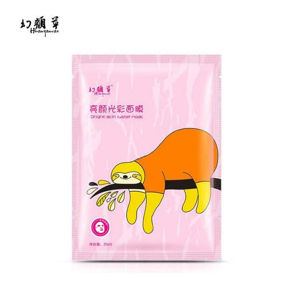 New Arrival Lovely Brighten Face Facial Mask with Animal Picture Fresh Anti-Acne Face Mask Moisturizing Oil Control Hydrating