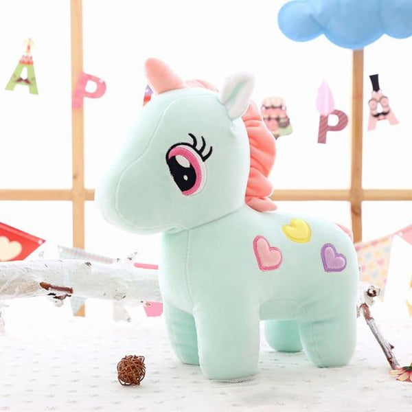 20/22cm Cute Unicorn Plush Toy Soft Doll Unicorns Stuffed Animal Unicorn Cuddle Appease Sleeping Pillow Gift for Children