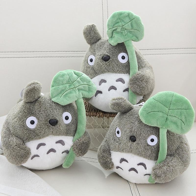 20 cm Cartoon Movie Soft TOTORO Plush Toy Soft Stuffed Lotus Leaf   Totoro  Toy For Fans