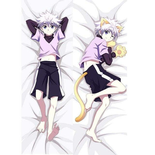 hunter x hunter anime Characters killua zaoldyeck & hisoka pillow cover body Pillowcase kurapika Dakimakura