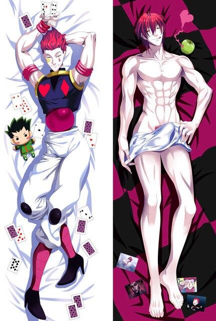 hunter x hunter anime Characters killua zaoldyeck & hisoka pillow cover body Pillowcase kurapika Dakimakura