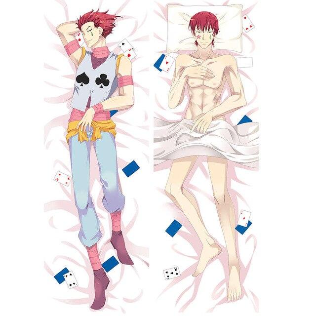 hunter x hunter anime Characters killua zaoldyeck & hisoka pillow cover body Pillowcase kurapika Dakimakura