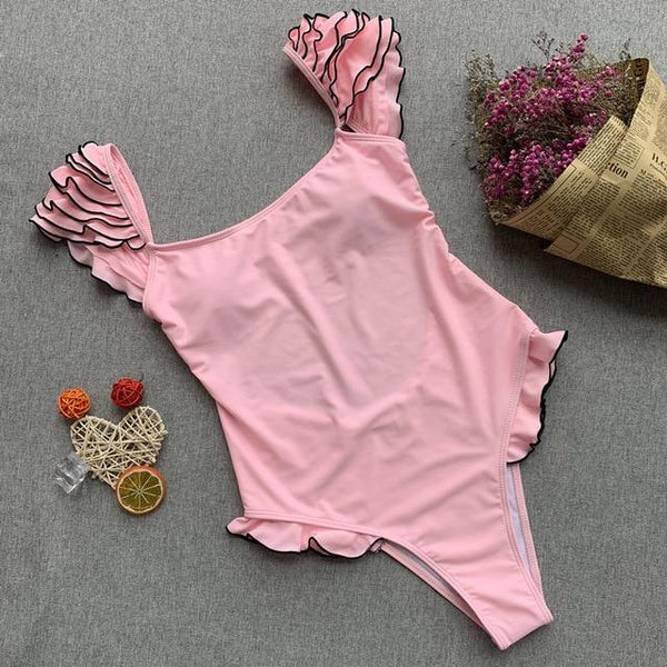 Bikinx Push up swimsuit female Ruffle sexy bikini 2019 new bathers Bandeau swimwear women bathing suit Brazilian micro bikini