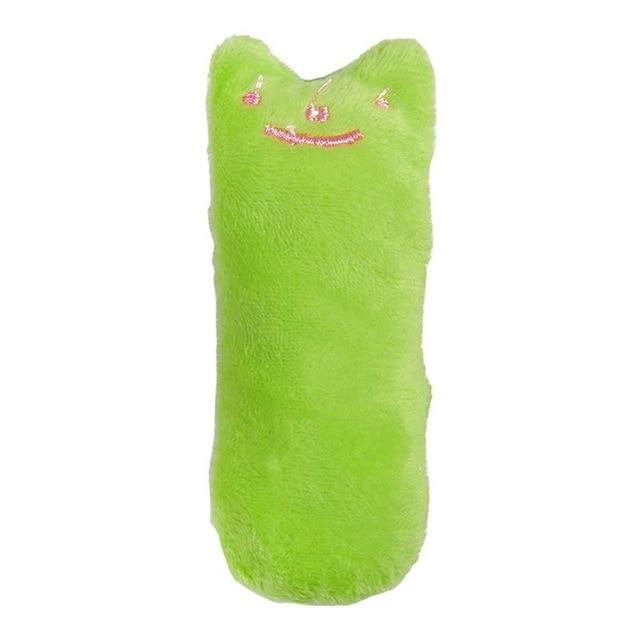 Funny Interactive Crazy Cat Toy Pet Kitten Chewing Toy Teeth Grinding Catnip Toys Claws Thumb Bite Cat mint For Cats Cat Kickers