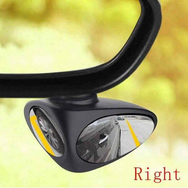 1 Piece Adjustable Dual Side Car Blind Spot Convex Mirror Automibile Exterior Rear View Parking Mirror Safety Accessories