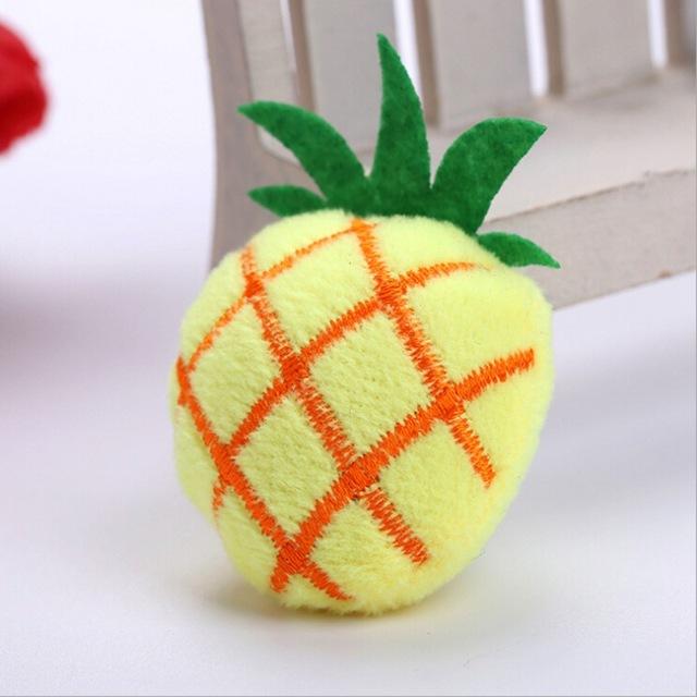 Pet Cat Catnip Toy Fruit Animal Shape Toy Funny Pets Playing Chew Catch Supplies Cat Kitten Interactiv  Toys Juguetes Para Gatos