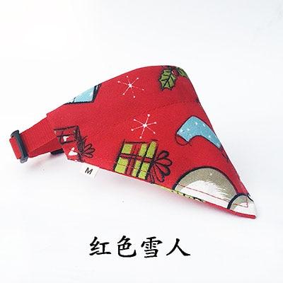 Pet Scarf Cat Dog Puppy Bandana Bibs Adjustable Canvas Scarfs Small Medium Large Dog Collar Drool Dribble Bibs Pet Accessories