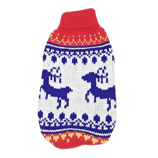 Pet Cat Reindeer Sweater Winter Warm Cat Clothes for Cats Kedi Outfit katten Clothing Products for Pets Animals Cat Costume Suit