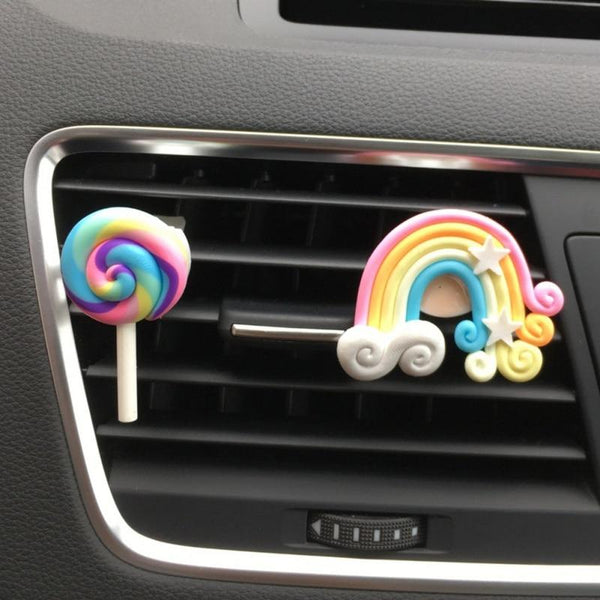 Car Air Freshener Cute Air Outlet Ornament for Lady/girl Auto Perfume Car Accessory Car-styling Solid Fragrance 9449 7801