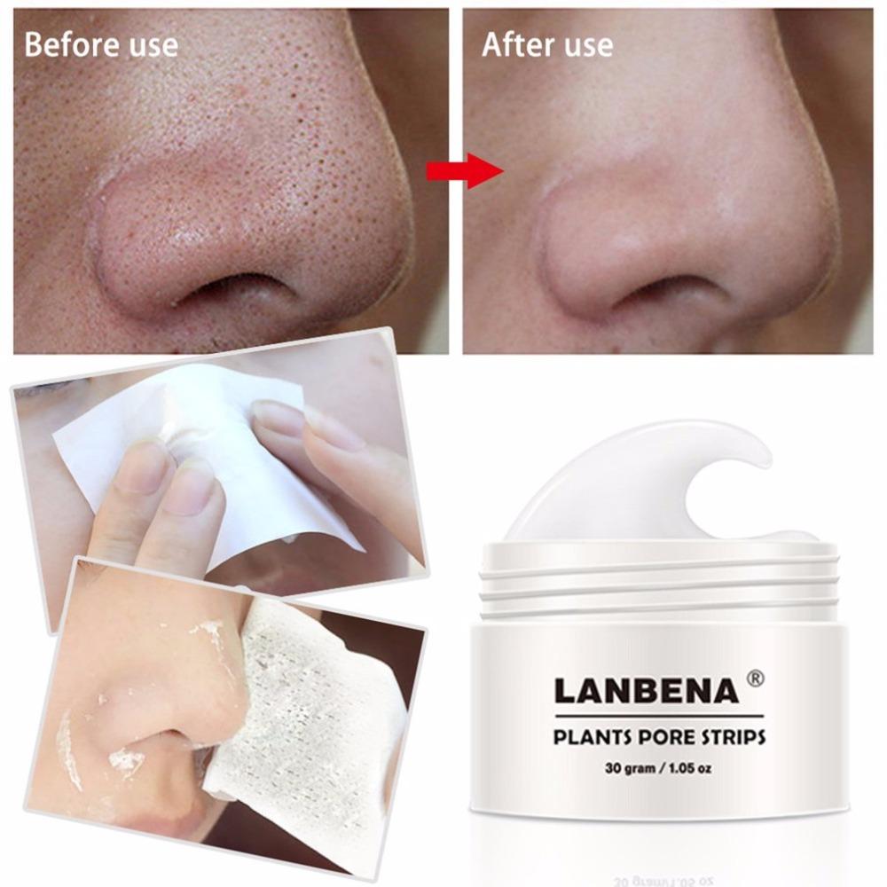 Nose Blackhead Remover Nose Mask Pore Strip Blackhead Peeling Mask Deep Cleansing Skin Care with 60Pcs Paper