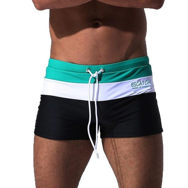 Datifer Man Swim Trunks Hot Breathable Swimwear Men's Swimsuits Boxer Briefs Sunga Maillot De Bain Beach Shorts