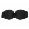 1pc Sexy push up 3 breasted Bras without Underwears Black Nude  Women B Cup Bra Nude Black Invisible Blade Strapless Tape Bras