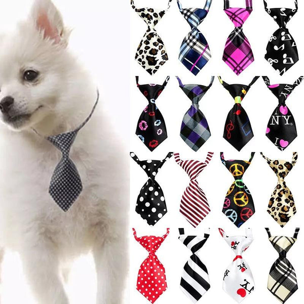 50/100 pcs/lot Mix Colors Pet Cat Dog Tie Puppy Grooming Products Adjustable Rabbit Dog Bow Tie Accessories Pet Bowtie Supplies