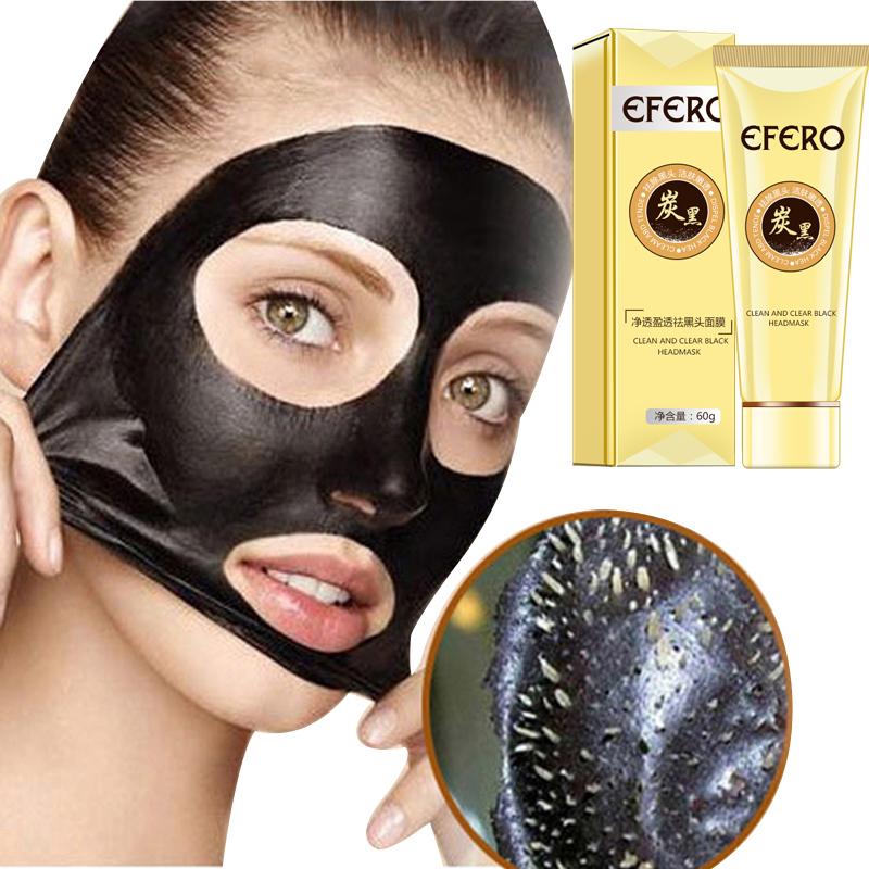 Nose Strips Black Mask Black Dots Blackhead Remover Face Care Face Mask Black Head Nose Mask Pore Strip Peel Off Mask Skin EFERO