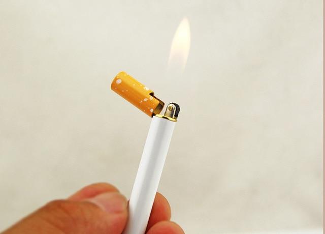 New (No Gas) Cigarette Modelling Car Ornament Cigarette Lighter Cigar Car Decoration Shape Creative Fun Smoking Car Accessories