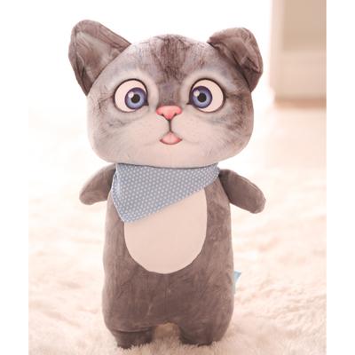 Drop shipping 3D Printing Cute cat doll cat plush toy  plush doll girl sleeping pillow gift toys