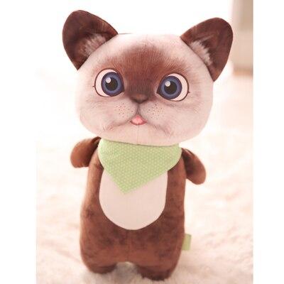 Drop shipping 3D Printing Cute cat doll cat plush toy  plush doll girl sleeping pillow gift toys