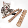 Cat Toys Molar Stick Cat Chew Toy Sticks Natural Matatabi Catnip Stick Silvervine Kitten Dental Treat Snack Teeth Cleaning Tools