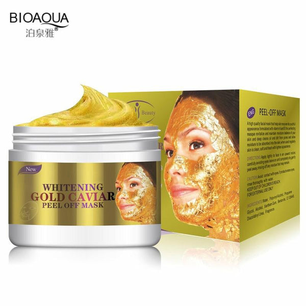 BIOAQUA Fashion Facial Face Mask 24K Gold Collagen Peel Off Facial Mask Face Skin Moisturizing Firming Anti Aging 150ML