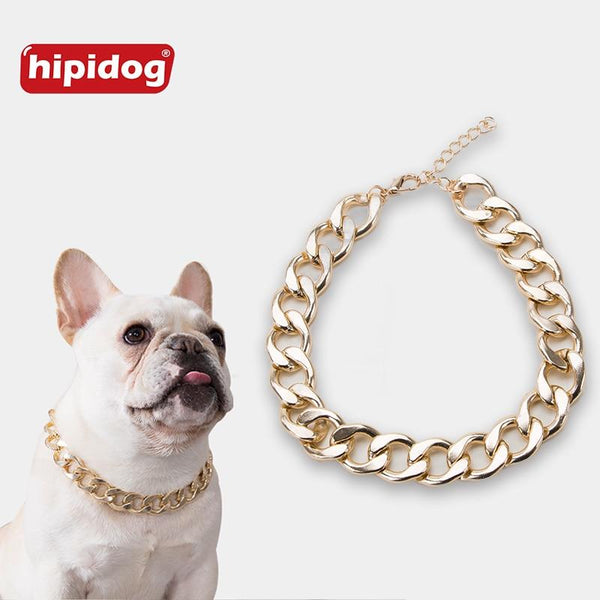 Hipidog Pet Adjustable Collars Fashion Necklace Dog Accessories for Small Dog French Bulldog Schnauzer Pet Supplies Decoration