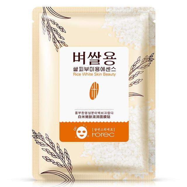 Rorec 1 Pcs Beauty Tender Skin Moisturizing Mask Gentle Nourish Black Head Acne Oil Control Whitening Shrink Pores Face Mask