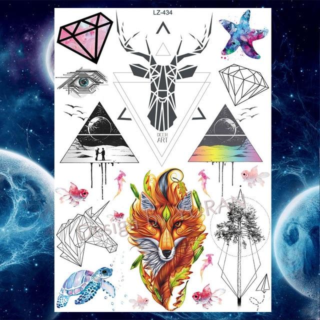 Roses Waterproof Temporary Tattoo Stickers Women Dating Makeup Back Art Tattoo Paste 21x15CM Large Body Arm Chest Tatoo Wall