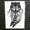 1PC Snowy Owl Hedwig Design Large Arm Tattoo Sleeve Flash Temporary Tattoo Sticker 21x15cm Waterproof Henna Tatoo Women Body Art