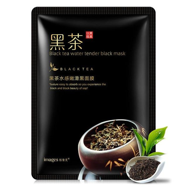 Bioaqua Black Pearl Face Mask Muscles Blackberry Pearl Moisturizing Whitening Black Mask Facial Sheet Mask Korean Skin Face Care