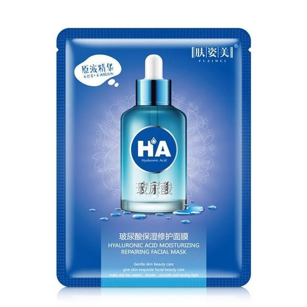HanChan Skin Care Plant Face Masks Blueberry Honey Moisturizing Whitening Blackhead Remover Sheet Mask Korean Facial Care Mask