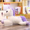 40-110cm Stuffed Animal Baby Dolls Kawaii Cartoon Rainbow Unicorn Plush toys Kids Present Toys Children Baby Birthday Gift