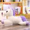 40-110cm Stuffed Animal Baby Dolls Kawaii Cartoon Rainbow Unicorn Plush toys Kids Present Toys Children Baby Birthday Gift