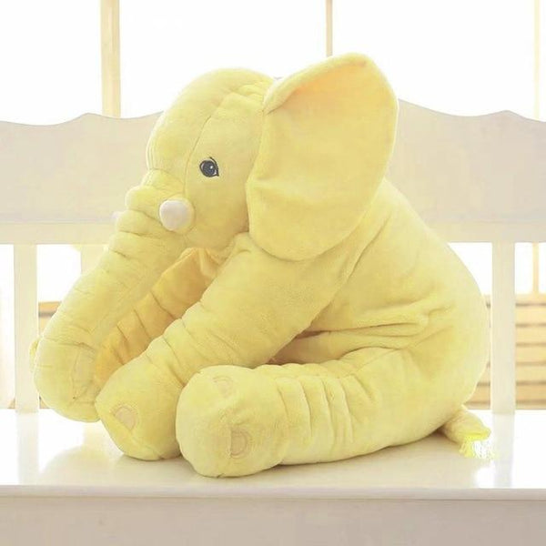 40/60cm Height Plush Elephant Doll Toy Kids Sleeping Back Cushion Cute Stuffed Elephant Baby Accompany Doll Xmas Gift