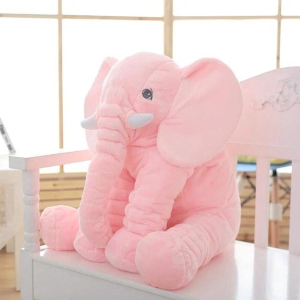 40/60cm Height Plush Elephant Doll Toy Kids Sleeping Back Cushion Cute Stuffed Elephant Baby Accompany Doll Xmas Gift