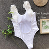 Bikinx Embroidery wing female swimsuit one piece bikini 2019 new Family matching bathing suit Sexy swimwear women kids bikini XL