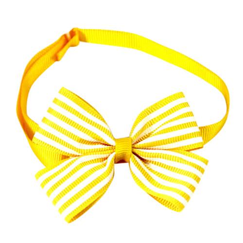 Fashion Cute Dog Puppy Cat Kitten Pet Toy Kid Bow Tie Necktie Clothes decoration Pet Dog Puppy Cat Bowtie adjustable Stripe