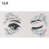 Adhesive Face Gems Rhinestone Temporary Tattoo Jewels Festival Party Body Glitter Stickers Flash Temporary Tattoos Sticker