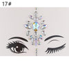 Adhesive Face Gems Rhinestone Temporary Tattoo Jewels Festival Party Body Glitter Stickers Flash Temporary Tattoos Sticker