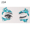 Adhesive Face Gems Rhinestone Temporary Tattoo Jewels Festival Party Body Glitter Stickers Flash Temporary Tattoos Sticker