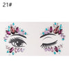 Adhesive Face Gems Rhinestone Temporary Tattoo Jewels Festival Party Body Glitter Stickers Flash Temporary Tattoos Sticker