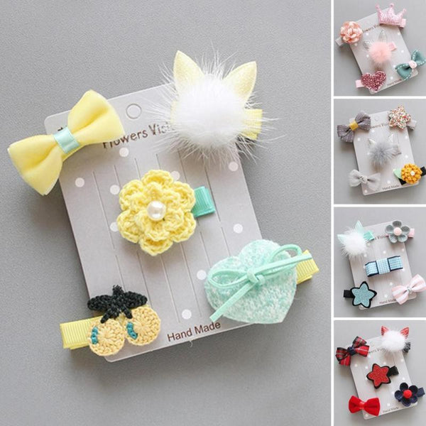 5pcs/lot Pet Dog Hair Clips Hairpins Bow Flower Kitten Puppy Grooming Supplies For Small Dog Teddy Chihuahua A30