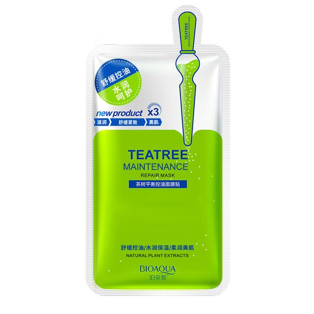 BIOAQUA 1Pcs Women Masks Moisturizing Oil Control Natural Essence Collagen Whitening Blackhead Remover Wrapped Mask Face Mask