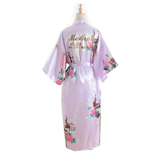 Mother Of The Bride Robes Maid of Honor Bridesmaid Robe New Satin Wedding Personalized Matching Bathrobe Sexy Floral Gift Robe