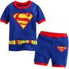 Children's Pajamas Summer Short-sleeved tshirt + shorts sports set Kids Pyjamas Boys Girls Pajamas Baby Sleepers Sleepwear 2-7T