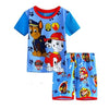 Children's Pajamas Summer Short-sleeved tshirt + shorts sports set Kids Pyjamas Boys Girls Pajamas Baby Sleepers Sleepwear 2-7T