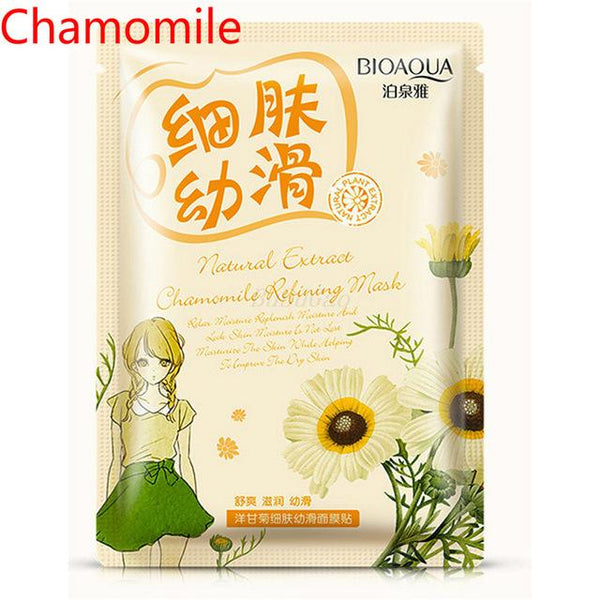 BIOAQUA 1Pcs Moisturizing Oil Control Anti-Aging Shrink Pores Cosmetics Whitening Brighten korean Face Mask Skin Care