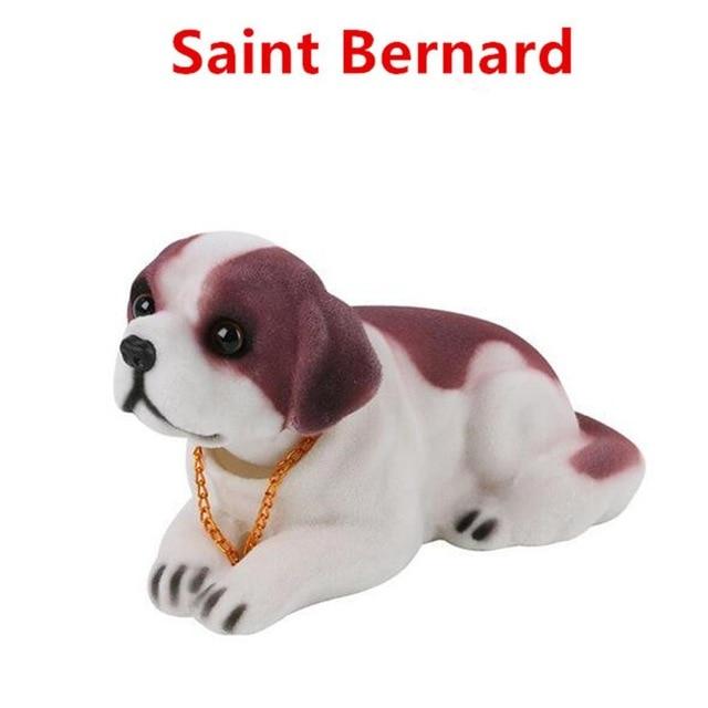 Car Ornaments Nodding Dog Auto Dashboard Shaking Head Dog Car Styling Bobblehead Dog Dash Toy Rocking Head Dog Car Accessories