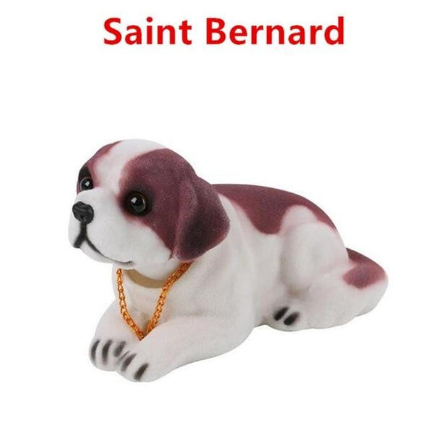 Car Ornaments Nodding Dog Auto Dashboard Shaking Head Dog Car Styling Bobblehead Dog Dash Toy Rocking Head Dog Car Accessories