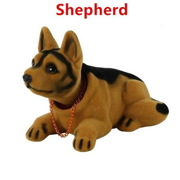 Car Ornaments Nodding Dog Auto Dashboard Shaking Head Dog Car Styling Bobblehead Dog Dash Toy Rocking Head Dog Car Accessories